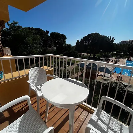 Acogedor Estudio Con Piscina Y Vistas Al Mar Benalmádena Zewnętrze zdjęcie
