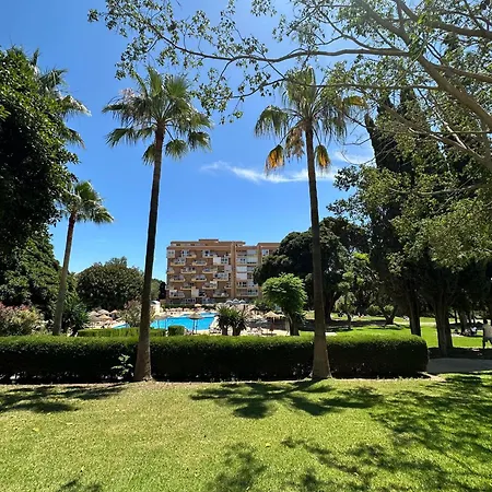Acogedor Estudio Con Piscina Y Vistas Al Mar Benalmádena Zewnętrze zdjęcie