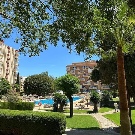 Acogedor Estudio Con Piscina Y Vistas Al Mar Benalmádena Zewnętrze zdjęcie