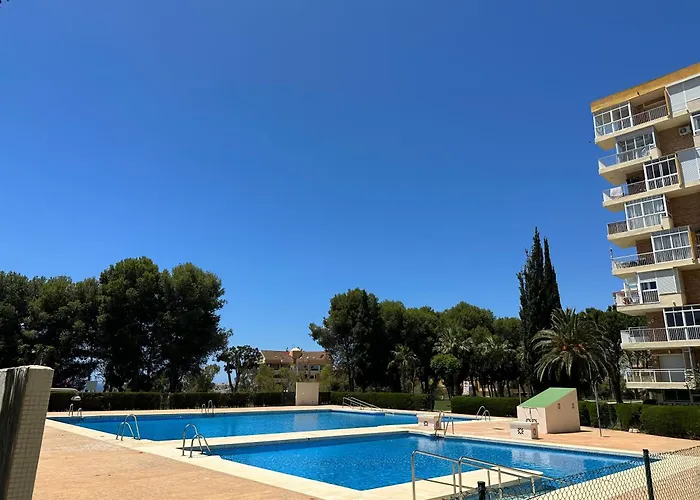 Acogedor Estudio Con Piscina Y Vistas Al Mar